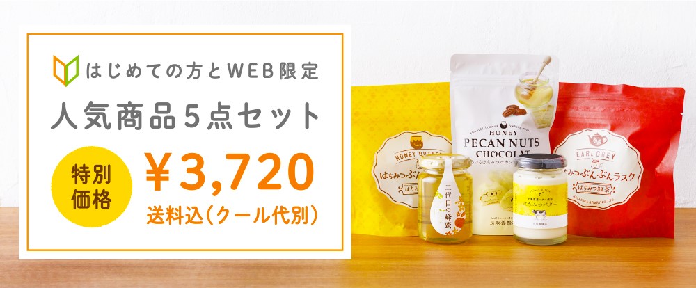はじめての方とWEB限定　人気商品５点セット　¥3,720　送料込み