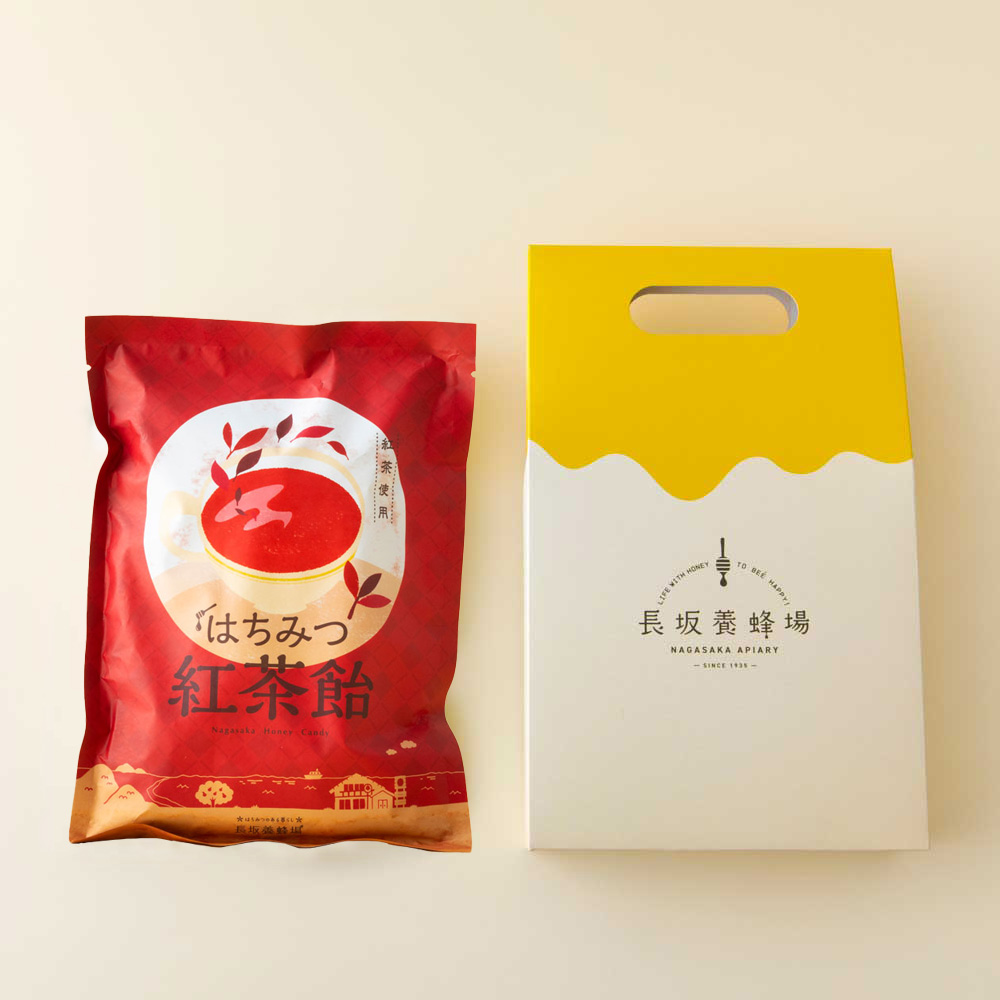 はちみつ紅茶飴の通販｜はちみつ専門店 長坂養蜂場
