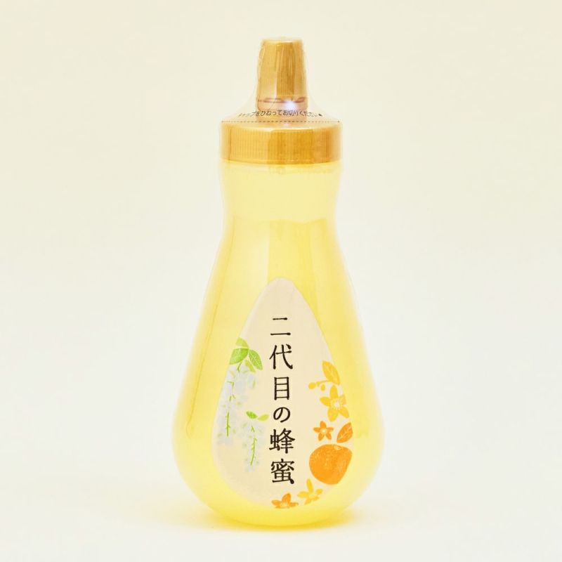 二代目の蜂蜜450gボトルタイプ