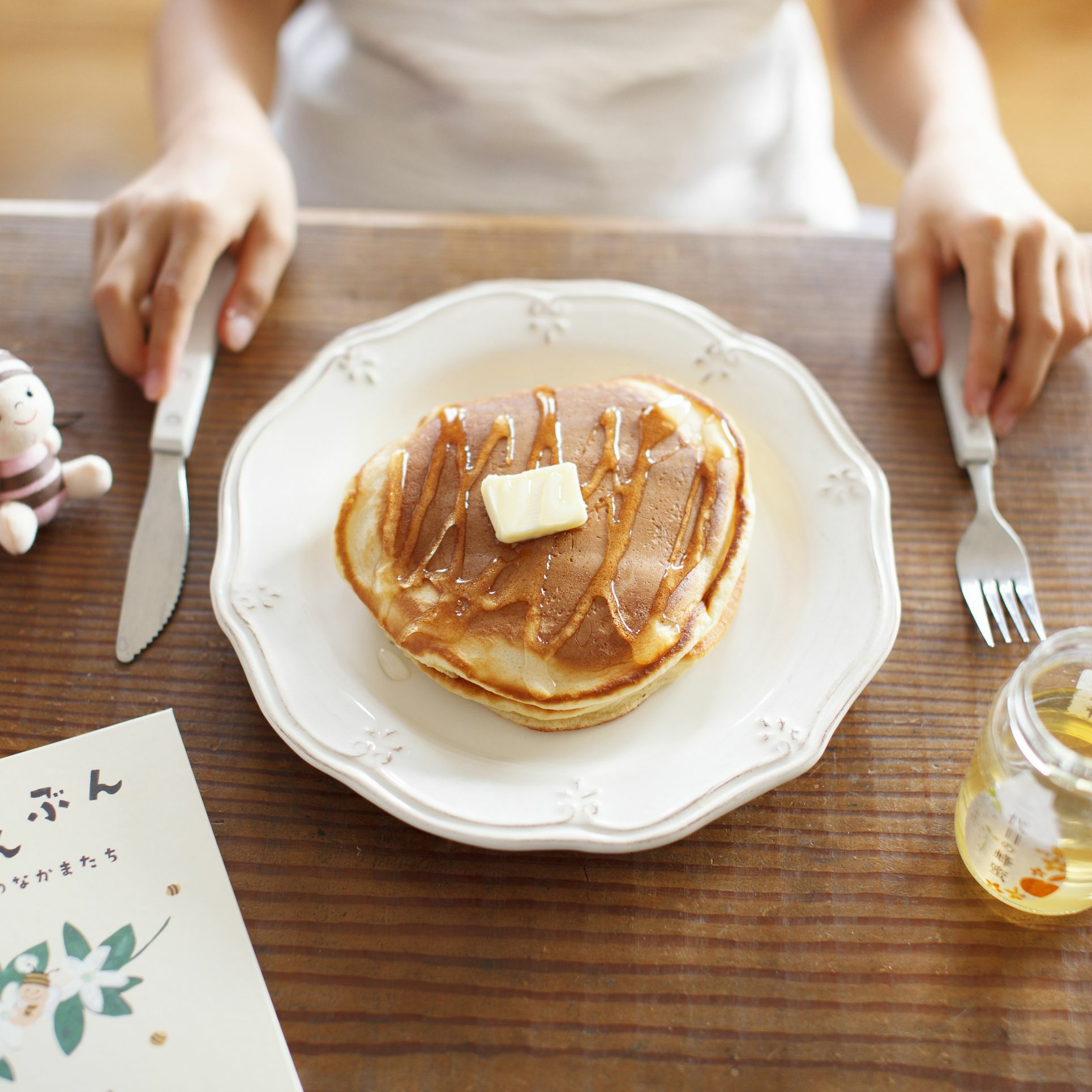 ぶんぶんパンケーキミックス はちみつ専門店 長坂養蜂場