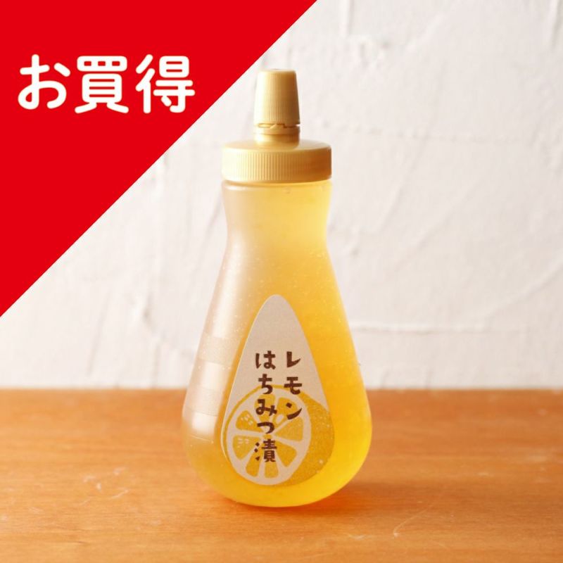 レモンはちみつ漬ボトルタイプ 430g