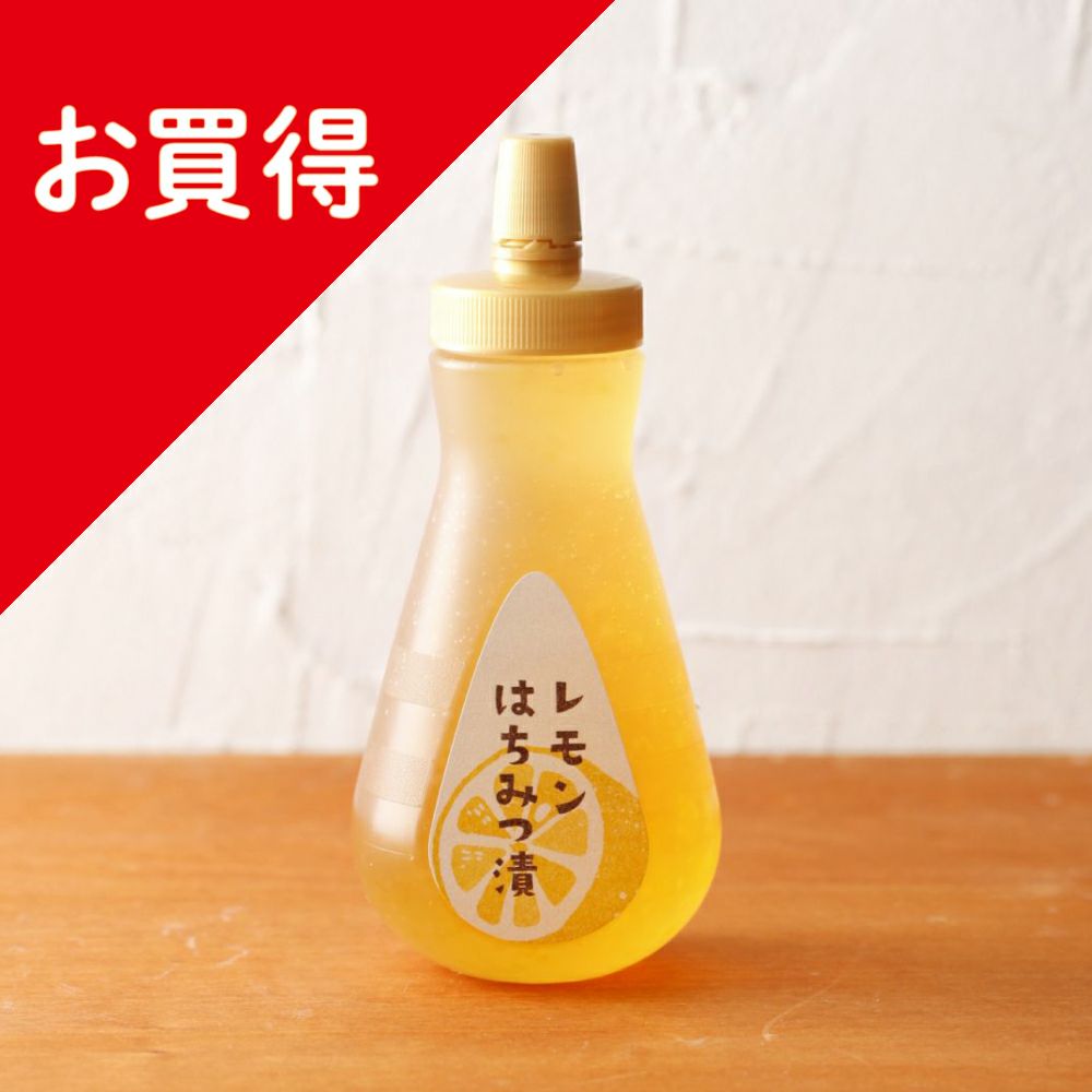 レモンはちみつ漬ボトルタイプ 430g