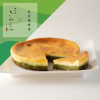 はちみつと抹茶のチーズケーキ