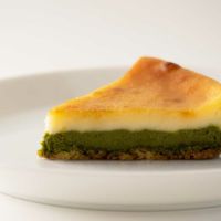 はちみつと抹茶のチーズケーキ