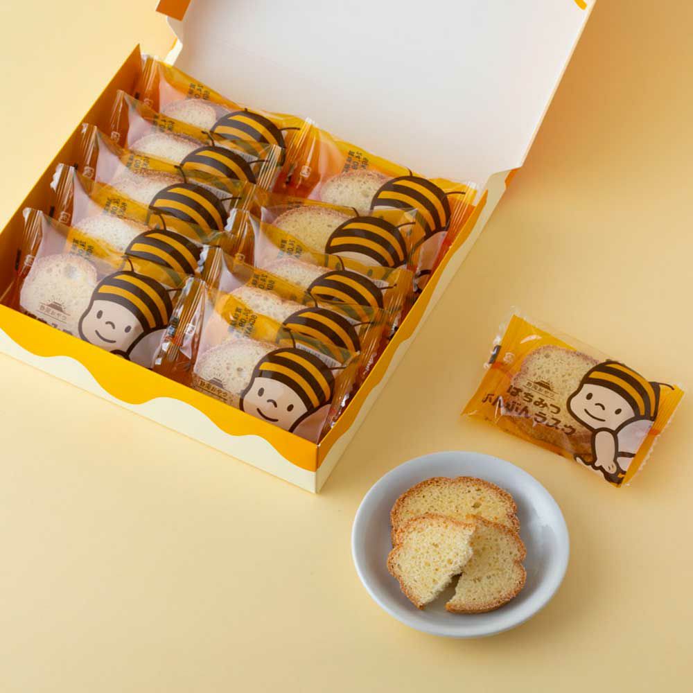【静岡おやつ】はちみつぶんぶんラスク（2枚入×10袋）