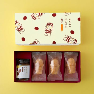 はちみつぶんぶん最中(箱入/最中6個入)
