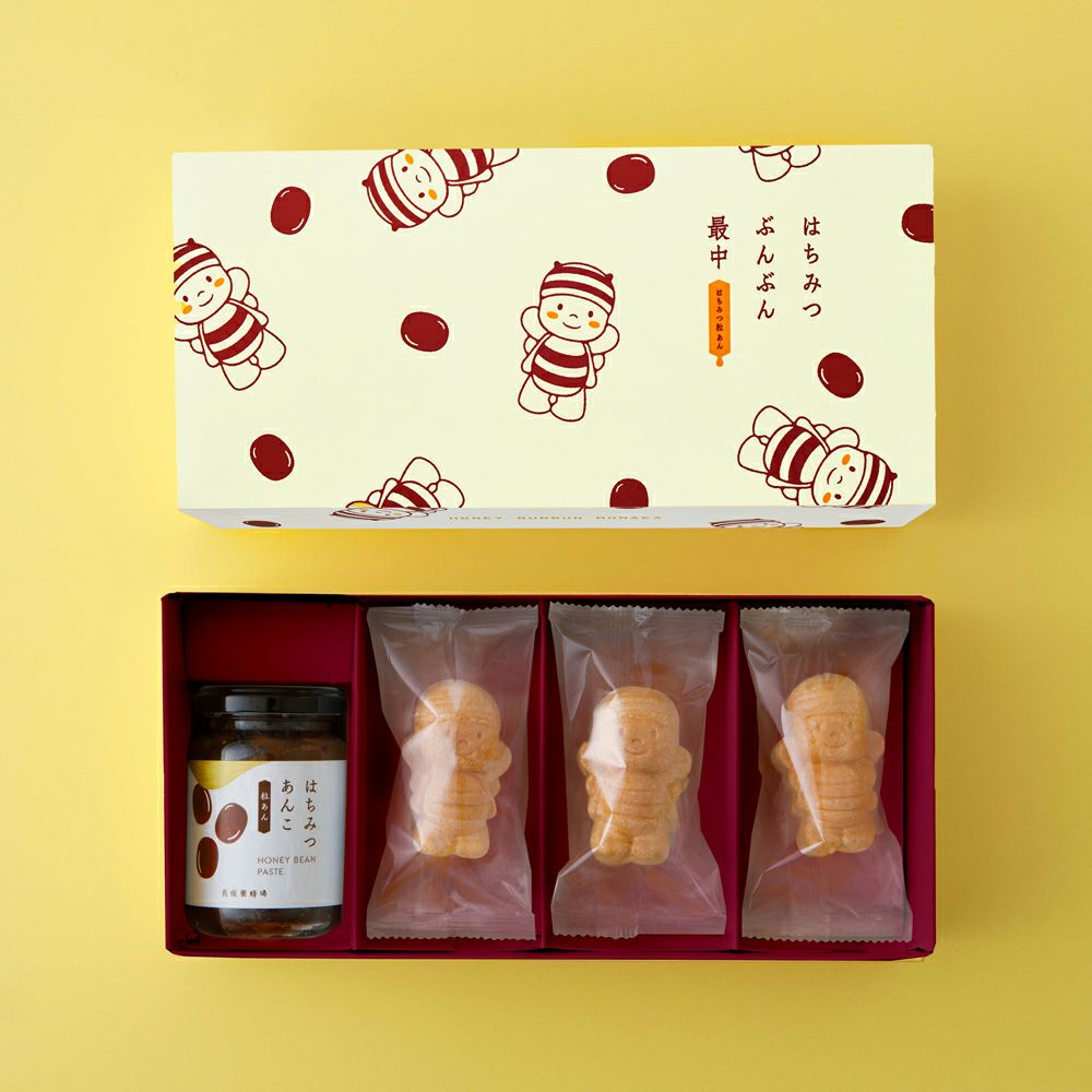 はちみつぶんぶん最中（箱入/最中6個入）