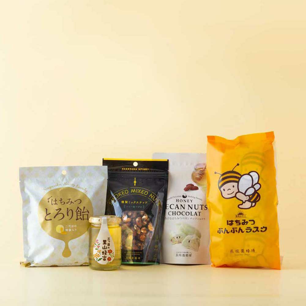 WEB限定】お取り寄せ5点（初回限定）の通販｜はちみつ専門店 長坂養蜂場 