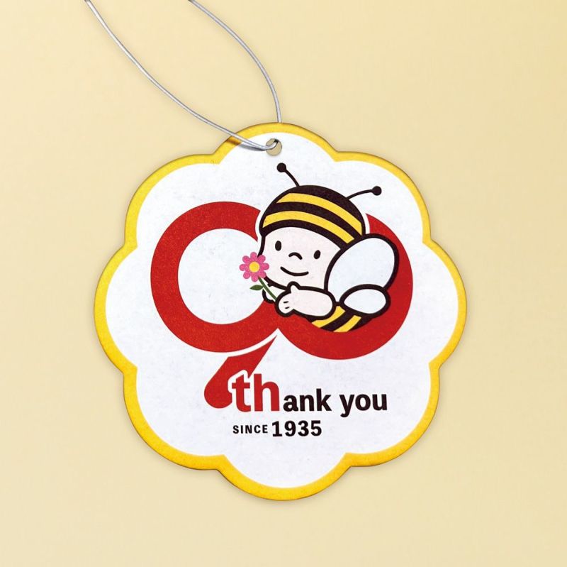 ぶんぶん芳香剤 90周年ロゴ入り