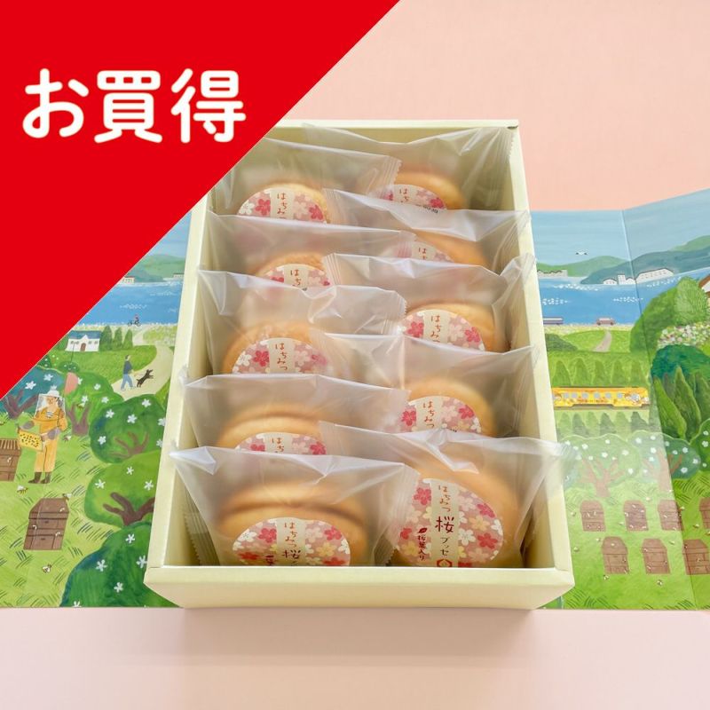 はちみつ桜ブッセ 10個(ギフト箱付き)